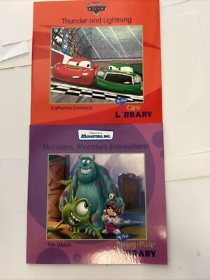 2 X Disney Pixar ''Monsters Inc'': Monsters, & Cars, New Set Of Two
