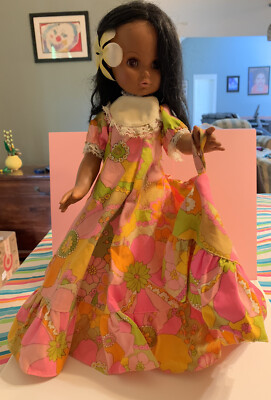 Vintage 16  Anekona Hawaii Doll Made In Hong Kong