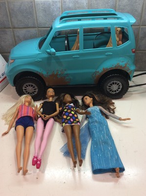 barbie glam suv purple fun adventure barbie vehicle