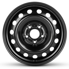 New Wheel For 2005-2012 Ford Fusion 16x6.5 Inch Steel Rim Painted Black New Wheel For 2005-2012 Ford Fusion 16x6.5 Inch Steel Rim Painted Black