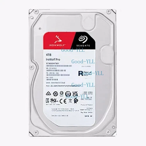 Seagate IronWolf Pro ST4000NT001 Hard Drive 4TB 7200RPM 256MB SATA HDD 3.5"