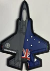 F-35A Lightning II Australian Flag Air Force PVC Patch Australia