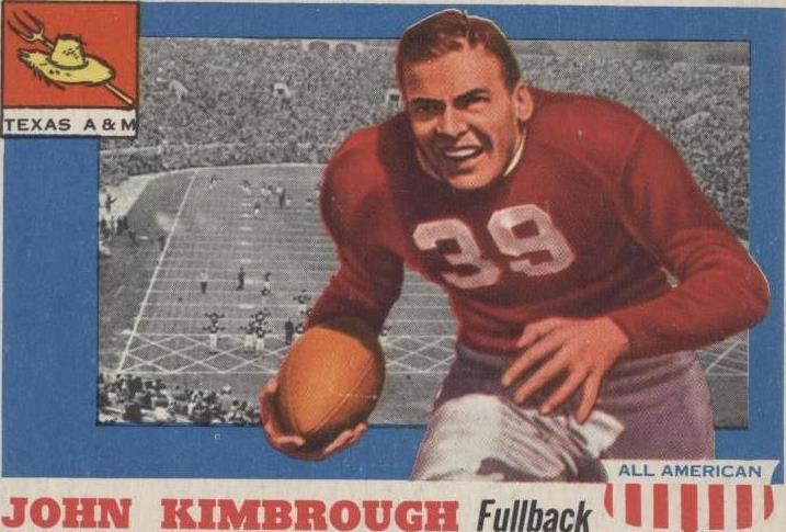 1955 Topps All American John Kimbrough #2 - 1 of 2