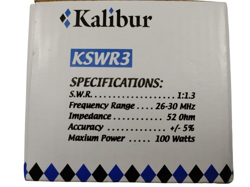 Antena de radio Kalibur KSWR3 CB medidor de prueba SWR de 10 vatios - Imagen 2 de 5