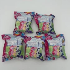 🌈2016 MY LITTLE PONY MINI METALLIC FIGURE LOT OF 5 SEALED Bind Bags PACKS NEW🌈