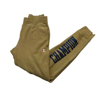 Champion Men's Reverse Weave Joggers/Sweatpants Military Green • Small 