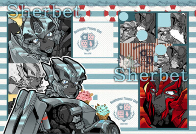 Transformers Doujinshi ''Sherbet'' TF.CORPORATION fanbook nazuna