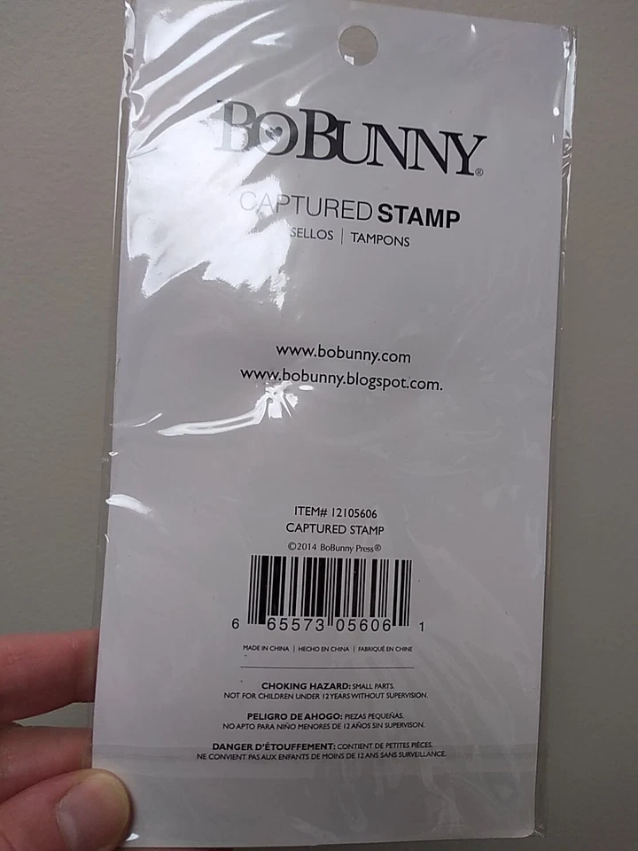 Juego de sellos Bo Bunny Clear Adling - Juego de 14 piezas capturado NOS 2014 Foto 3 de 4