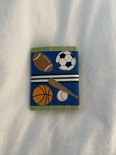 Stephen Joseph Sports Wallet, Blue and Green, excellent condition