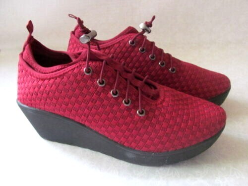 STEVE BY STEVEN MADDEN BASE COLOR OF CHOICE COMFORT WEDGE SHOES - NEW - Picture 4 of 18