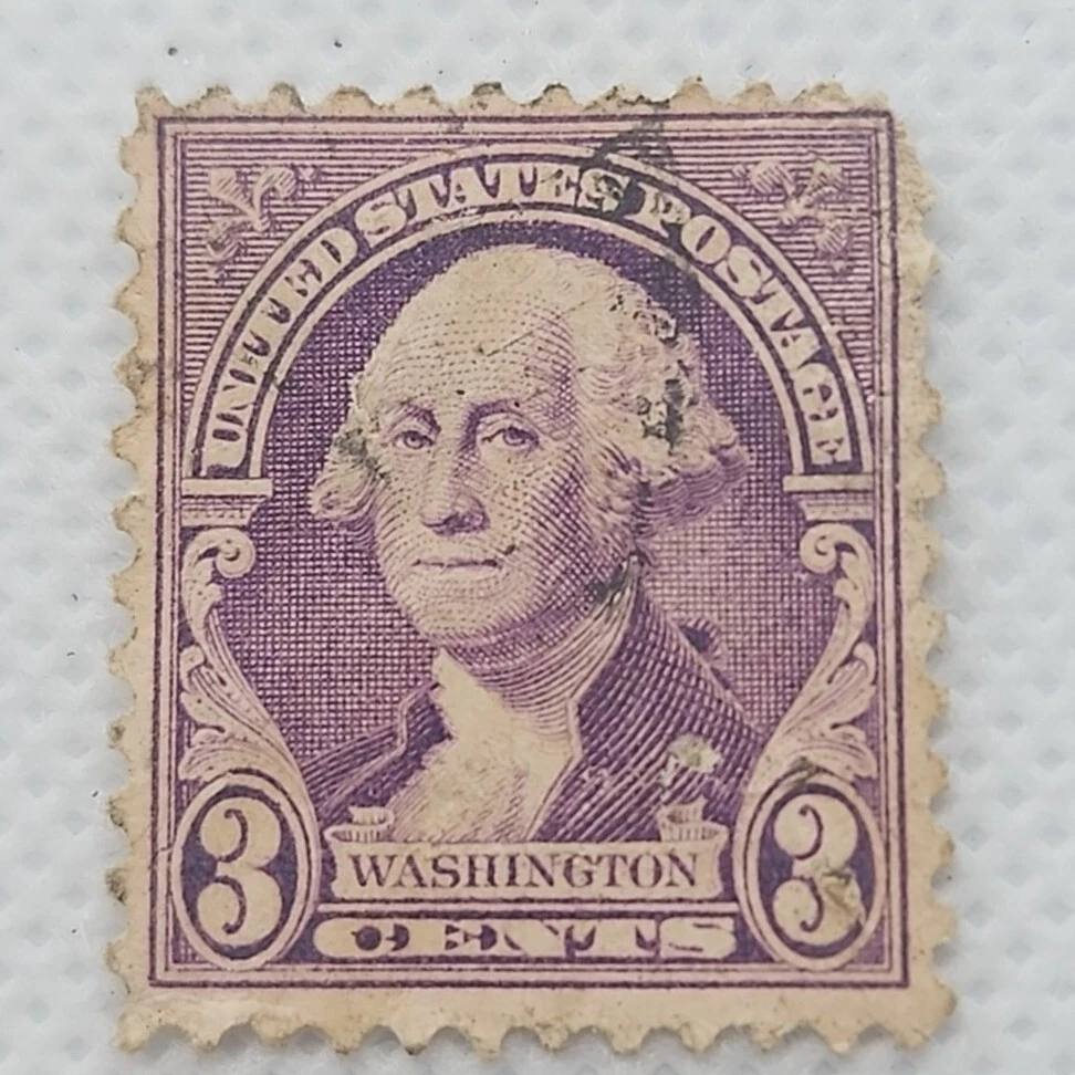 George Washington 3 Cent Stamp In Used Us Stamps (1901-Now) for