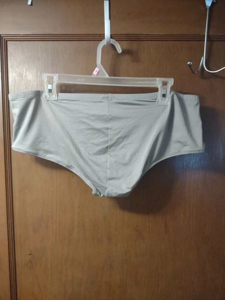 Panty Hipster De Colección Moda Bug Gris Encaje Nylon Talla 9 XXL NUEVO CON ETIQUETAS Foto 4 de 4