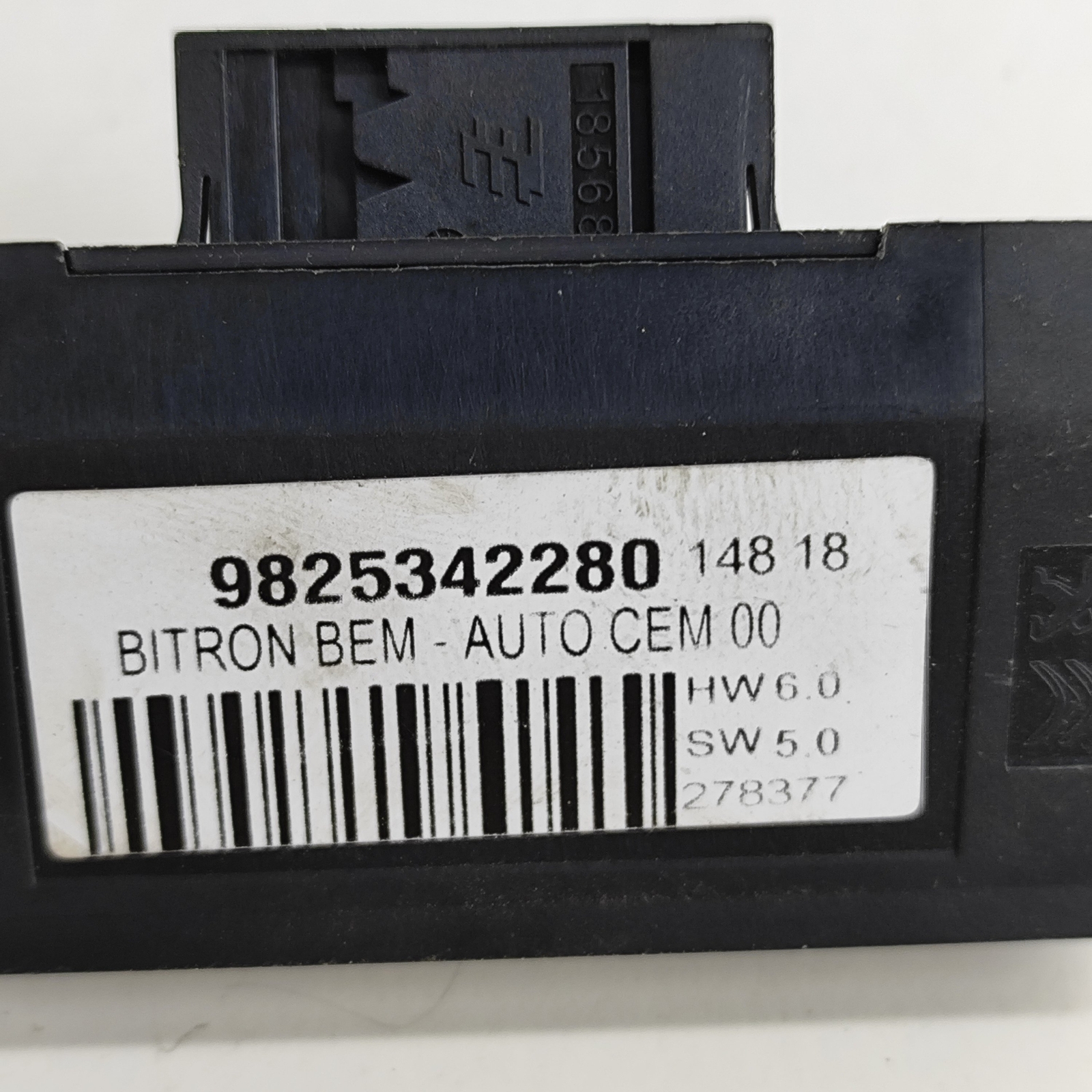 X1715 Peugeot ECU Control Module Unit 9825342280 for sale online  