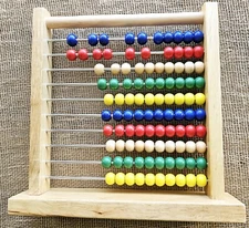 The Children Place Wood Abacus 12"x12"