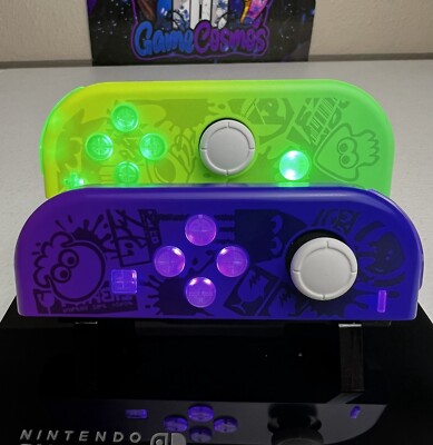 Splatoon 3 Splatfest - RGB LED - Custom Joycons for the Nintendo Switch