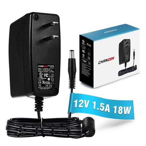 Chanzon 12V 1.5A 18W Power Supply AC DC Switching Adapter 12 Volt 1.5 Amp AC/... - Picture 1 of 6