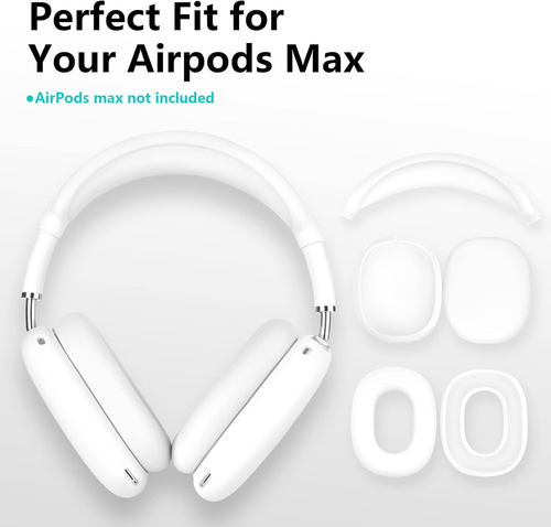 Case for Airpods Max Headphones, Ear Pad Case Cover/Ear Cups Cover/Headband - Picture 6 of 12