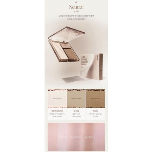 ESPOIR Tone Pairing Contour Palette 10g 2Colors With Brush K-Beauty - Picture 3 of 13