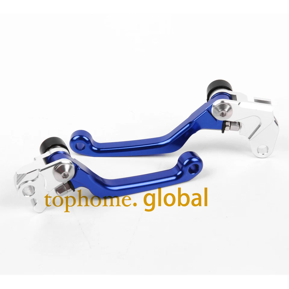Palancas de freno de embrague pivotante CNC de repuesto para moto de cross Yamaha WR400F 1996-1999 Foto 2 de 4