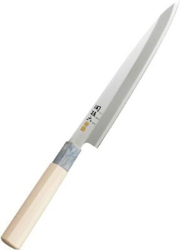 KAI SEKI MAGOROKU GINJU AK5066 Coltello Yanagiba Sashimi 210 mm 8,3" acciaio inox - Foto 8 di 24