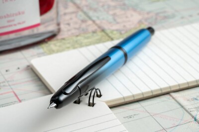 Pilot Vanishing Point 2021 Limited Edition Black Ice Fountain Pen