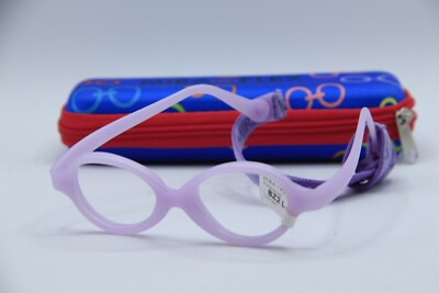 NEW MIRA FLEX BABY ZERO 2 L LAVENDER AUTHENTIC FRAMES EYEGLASSES 34-15