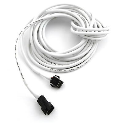 10ft RGB LED 3-Pin Snap Connection Color Chasing Switchback Extension Cable Cord