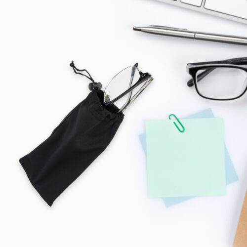 12X Gafas de sol Microfibra Cordón Estuche Bolsa Gafas Almacenamiento Contenedor Bolsa - Imagen 11 de 12