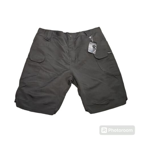 NWT Aiimaii Hiking Shorts Mens Size XXXL 37-38'' Waist Gray Ripstop Cargo 10''