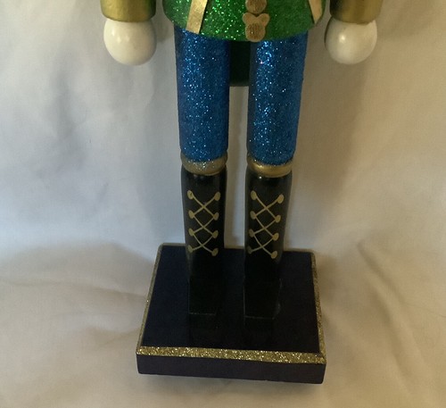 Disney Topolino Re di Natale Schiaccianoci Verde 15" - Foto 4 di 6