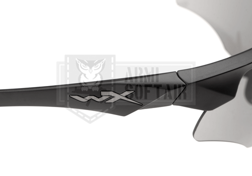 WILEY X PROFESSIONALE ORIGINAL OCCHIALE WX Rogue Comm Smoke / Clear / Rust BLACK - Picture 7 of 9