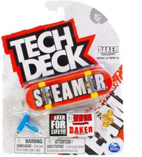 TECH DECK SINGLE PACK BAKER ELISSA STEAMER  96MM FINGERBOARD SERIES 13 RARE