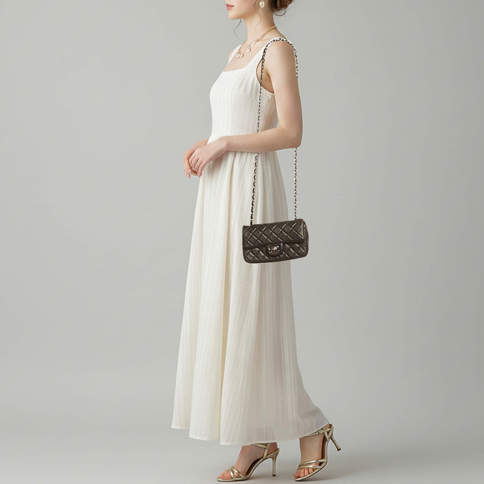 Chanel Classic Single Rectangular Flap Mini Black… - image 2