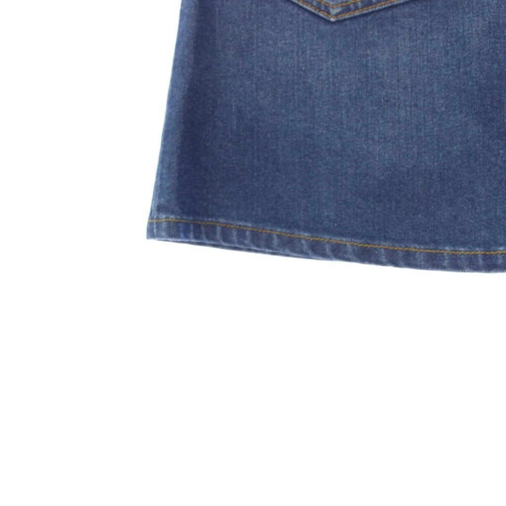 【Skirts】Unused GUCCI Flower Embroidered Denim Skirt Trapezoid Mini Size 38 thumbnail 6