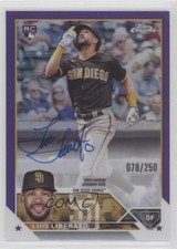 2023 Topps Chrome Rookie Purple Refractor 78/250 Luis Liberato #RA-LL Auto qf8