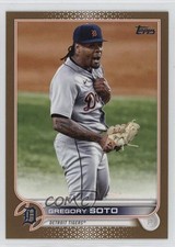 2022 Topps Series 1 Gold 1286/2022 Gregory Soto #17 1cx3