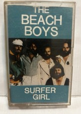 Vintage Beach Boys "Surfer Girl" Rare Surf Rock Cassette Tested Works Great HTF 