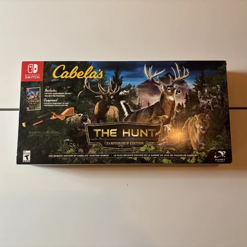 *OPEN BOX* Cabela's: The Hunt Bullseye Pro Championship Edition Nintendo Switch