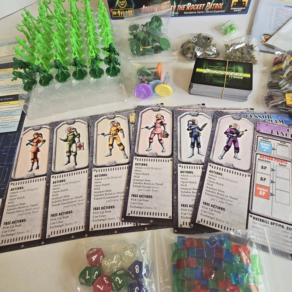 Space Cadets Away Missions Game, Stronghold Games, New, Open Box! - Image 4 of 4