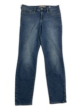 Athleta Jeans Womens Size 10 Blue Denim Sculptek Skinny Stretch Classic Comfort