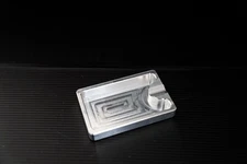 “Flatline” Machined Aluminum Cigar Ashtray Made in USA 4x3x1 Inches