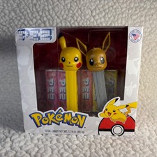 Pok mon Pez Dispenser. Pikachu  Eevee New In Box. 2020 PEZ Candy, Inc.