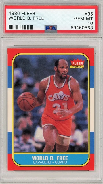 Fleer World B. 1986 Free #35 PSA 10