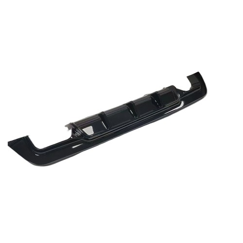 Rear Bumper Diffuser Lip Splitter Body Kit Quad Out For BMW E60 E61 M Tech Black - Picture 3 of 6
