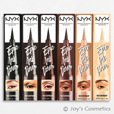 1 NYX Epic Encre Imperméable Eyeliner Liquide Feutre Pointe Crayon " Pick Votre - Photo 1/4