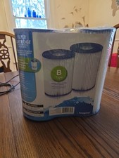 Nowy wkład filtra basenowego Polygroup typ B 2-pak Uniwersalny wbudowany chlorownik