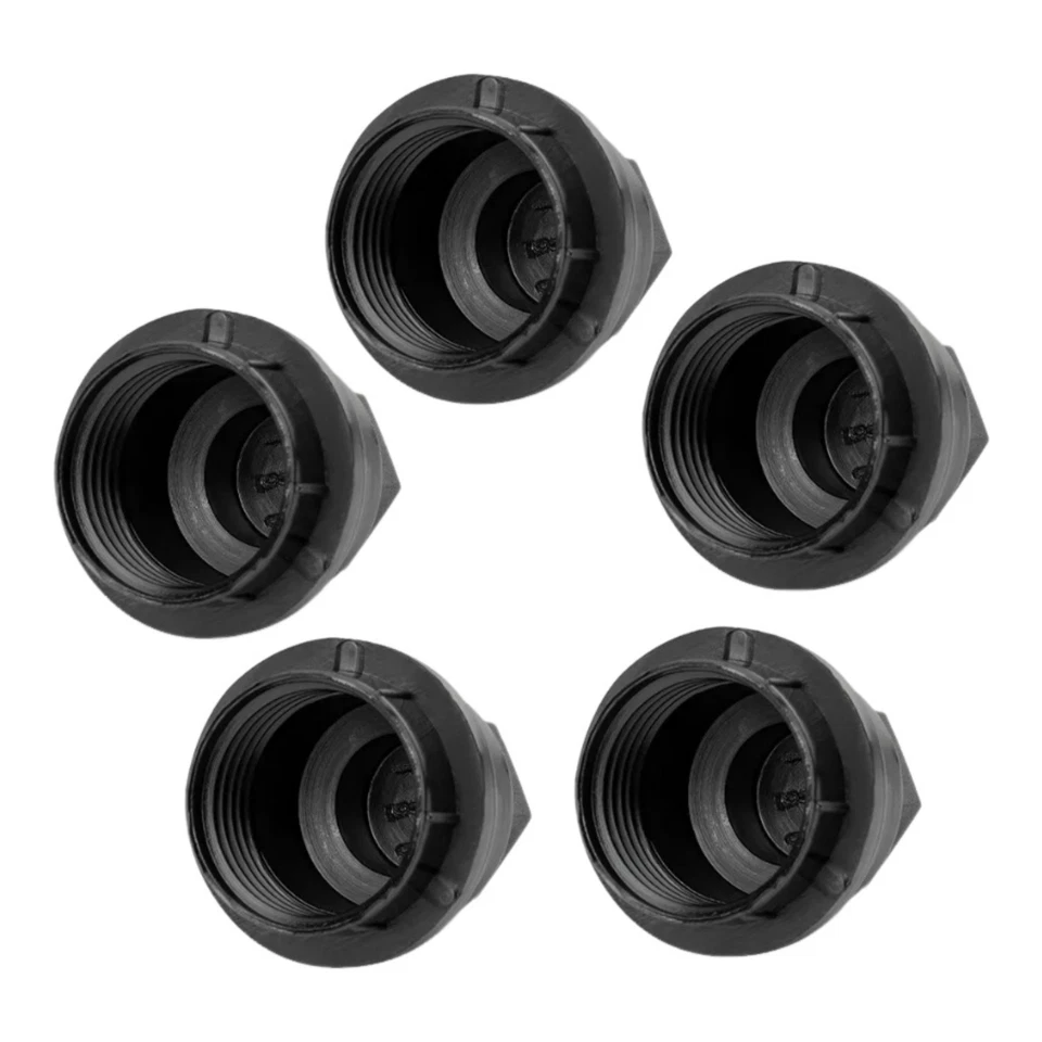 20x Tapas de tuerca negras 15661036 para Chevrolet Blazer S10 GMC Jimmy Sonoma Foto 2 de 4