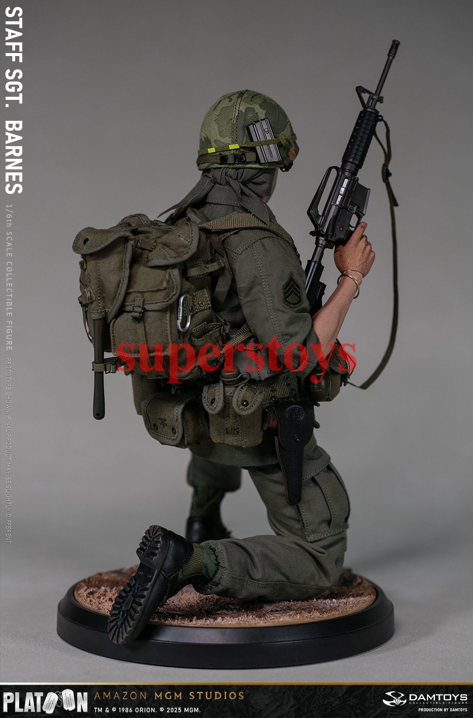 Presale DAMTOYS DMS045 1/6 Platoon Staff Sergeant Barnes Action Figure Model Toy