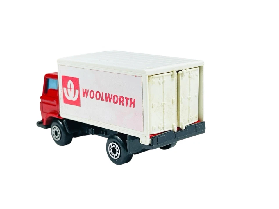 Camión de reparto Matchbox Lesney Superfast MB72 Woolworth Dodge con caja L Foto 3 de 4