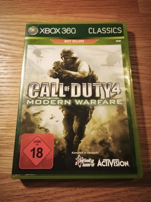 Call of Duty 4 Modern Warfare, COD, Microsoft Xbox 360 Spiel, TOP